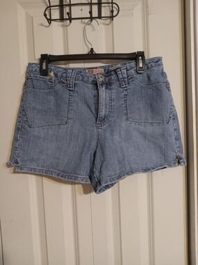 Faded Glory Light Blue Denim Jean Shorts